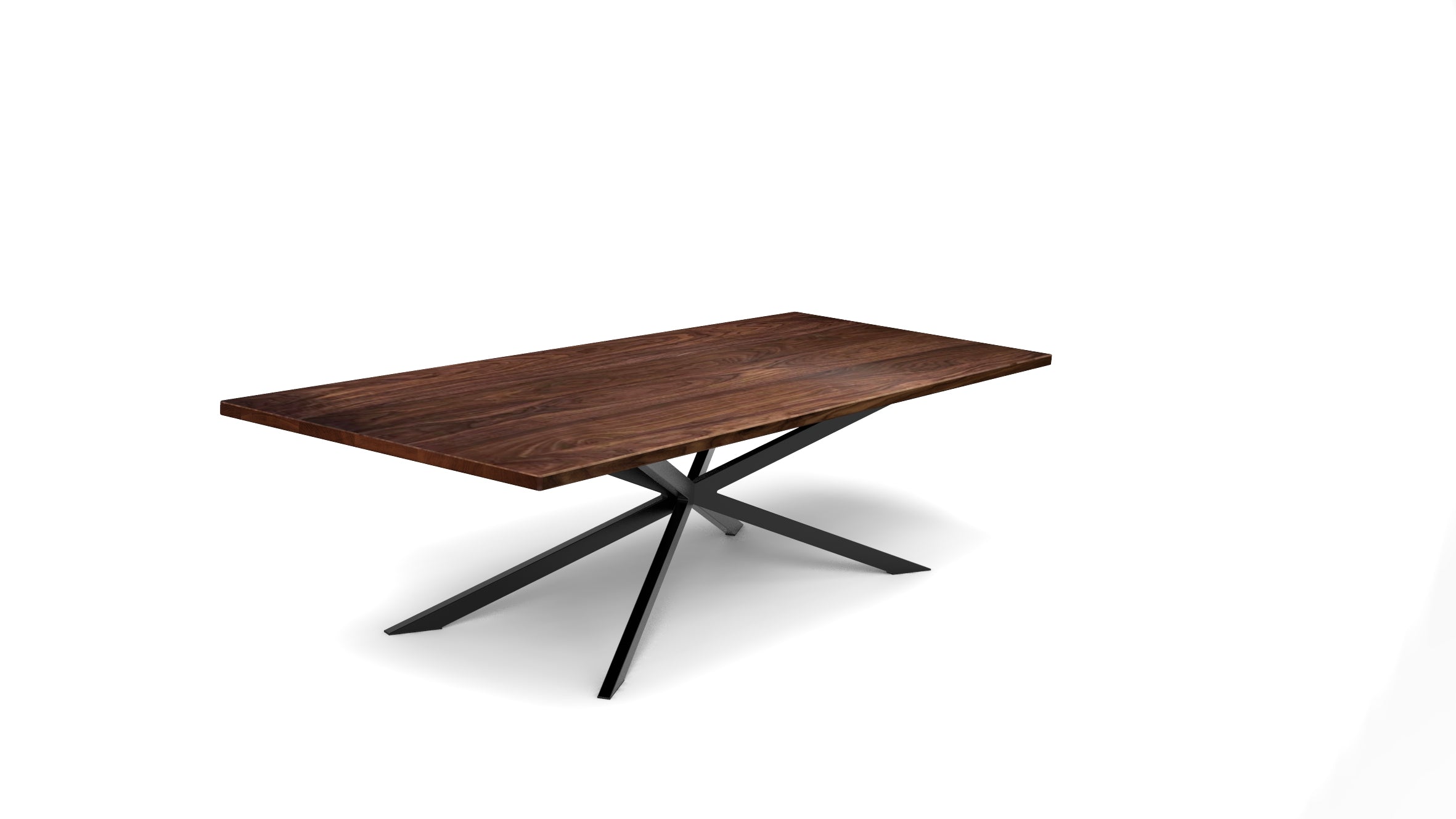 home Simmetry Massivholztisch | gerade Kante